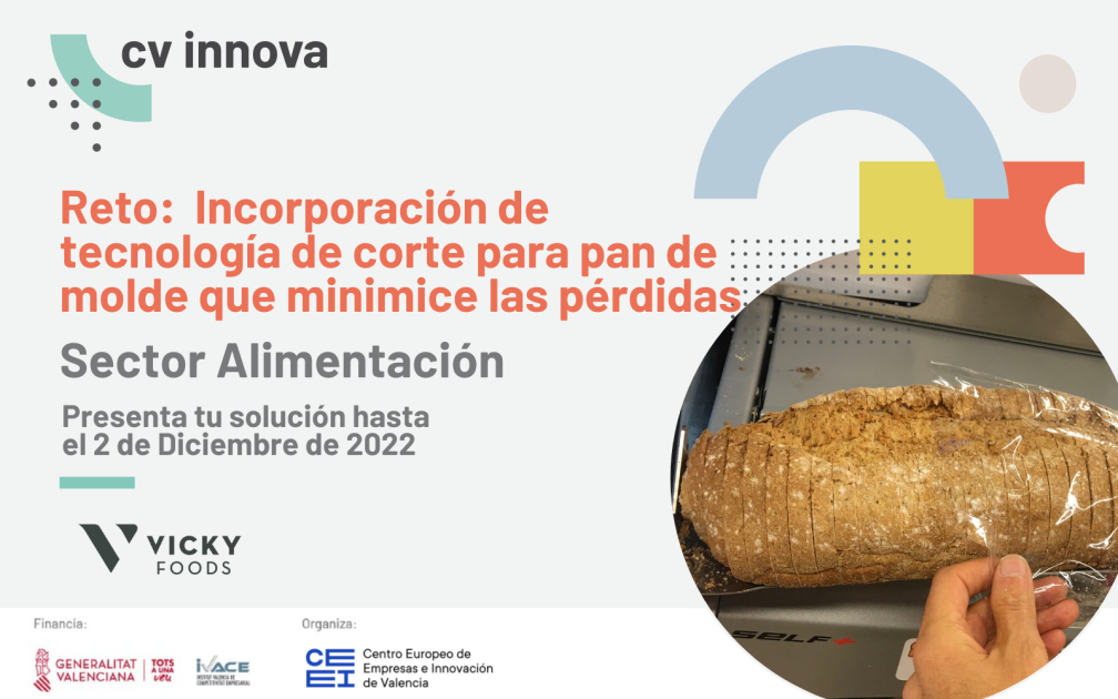 Incorporación de tecnología de corte para pan de molde que minimice las pérdidas
