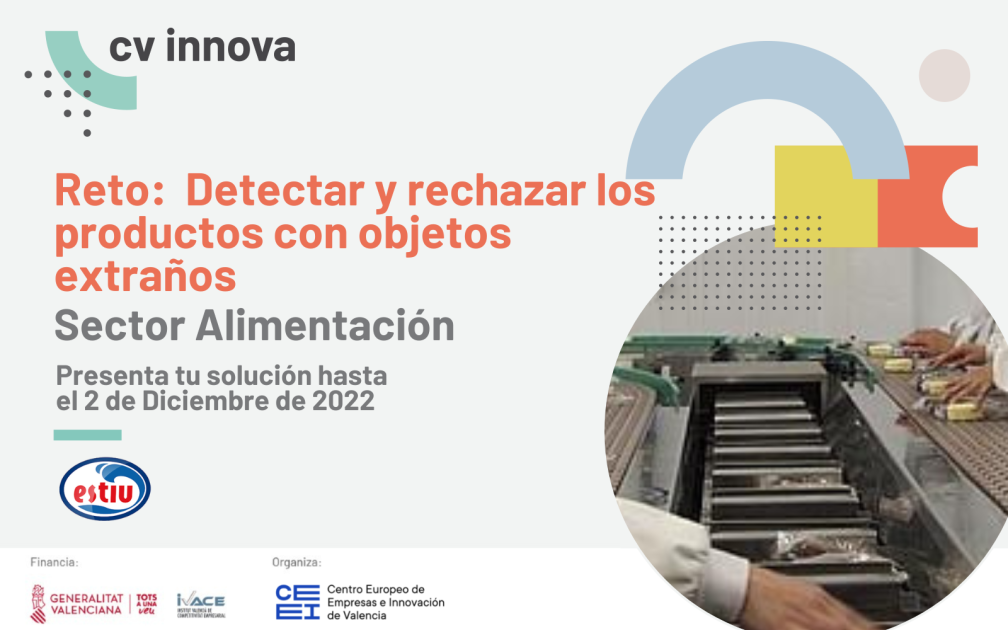 Detección y eliminación de objetos extraños en el proceso de fabricación de productos alimentarios